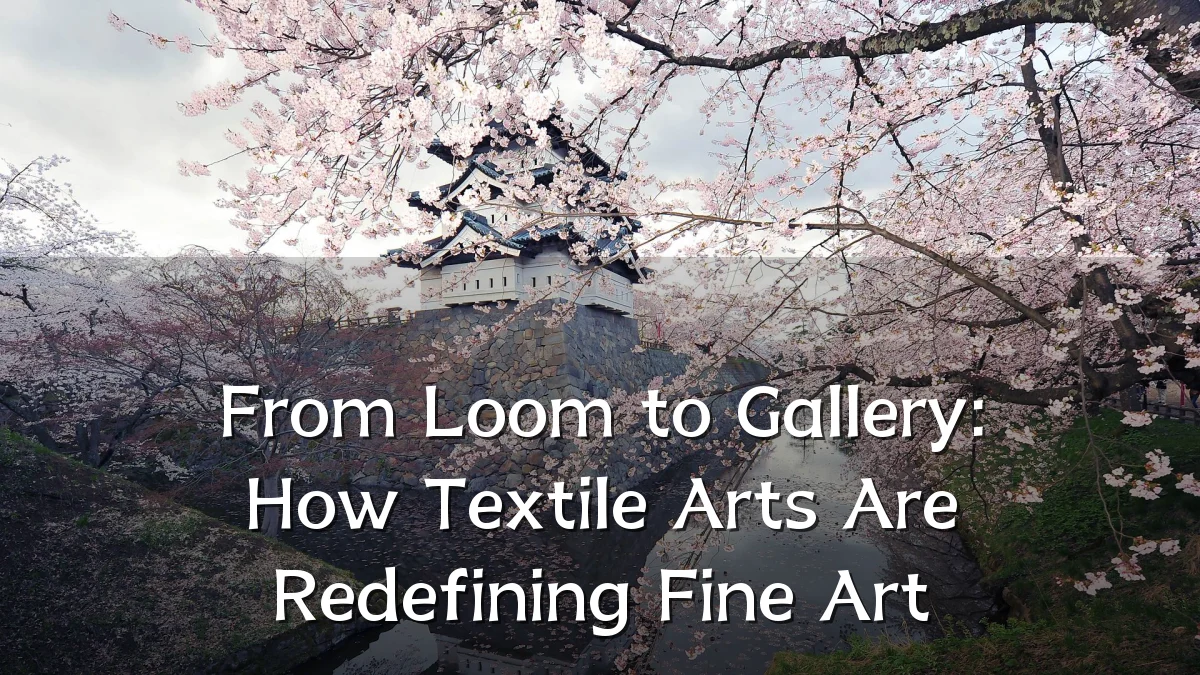 From Loom to Gallery: How Textile Arts Are Redefining Fine Art