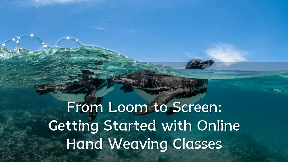 From Loom to Screen: Getting Started with Online Hand Weaving Classes