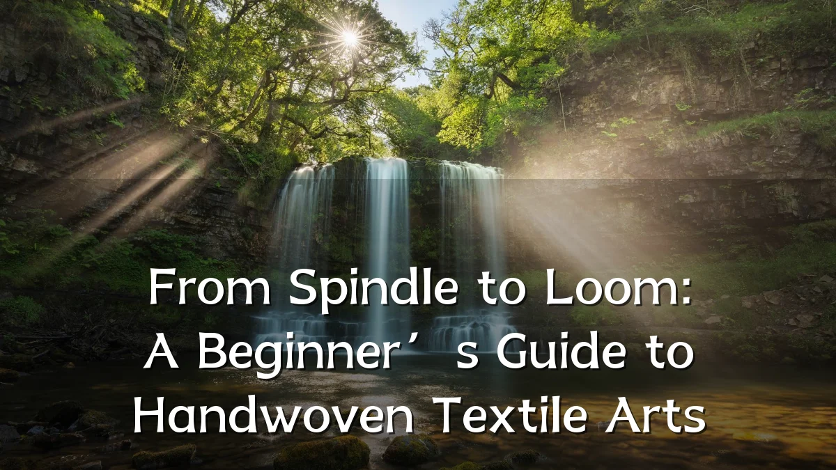 From Spindle to Loom: A Beginner’s Guide to Handwoven Textile Arts