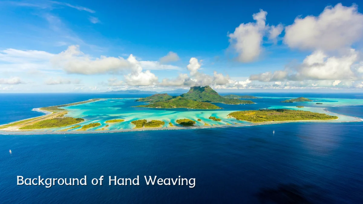Background of Hand Weaving