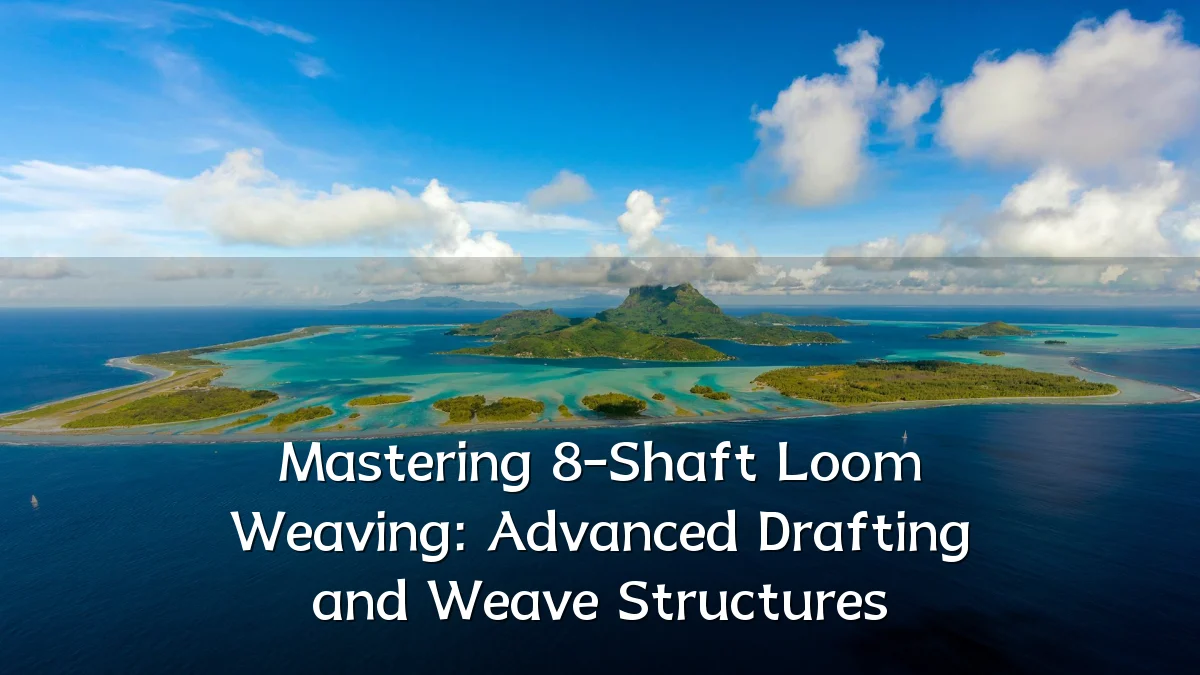 Mastering 8-Shaft Loom Weaving: Advanced Drafting and Weave Structures