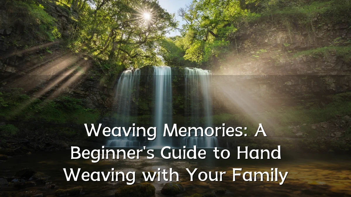 Weaving Memories: A Beginner's Guide to Hand Weaving with Your Family