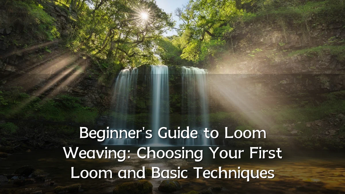 Beginner's Guide to Loom Weaving: Choosing Your First Loom and Basic Techniques