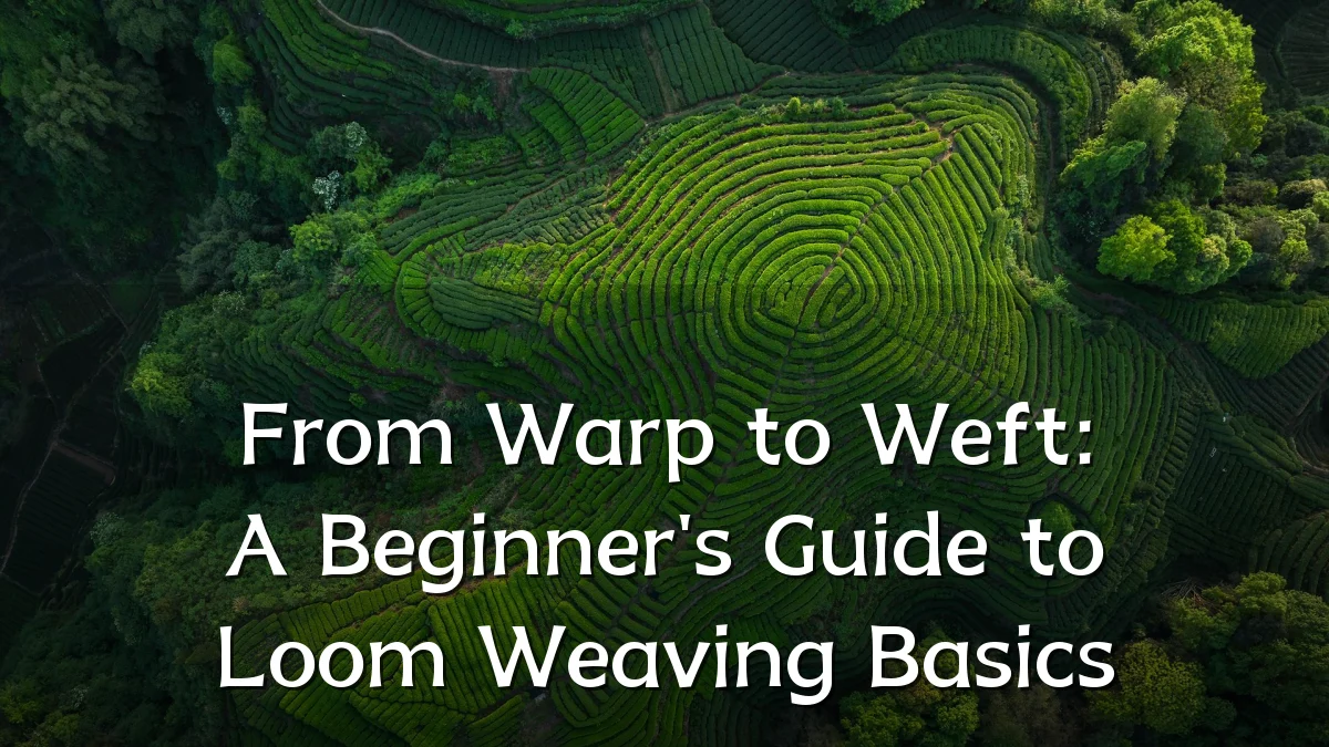 From Warp to Weft: A Beginner's Guide to Loom Weaving Basics