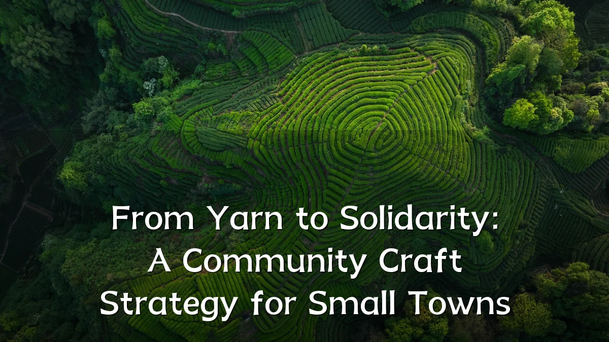 From Yarn to Solidarity: A Community Craft Strategy for Small Towns